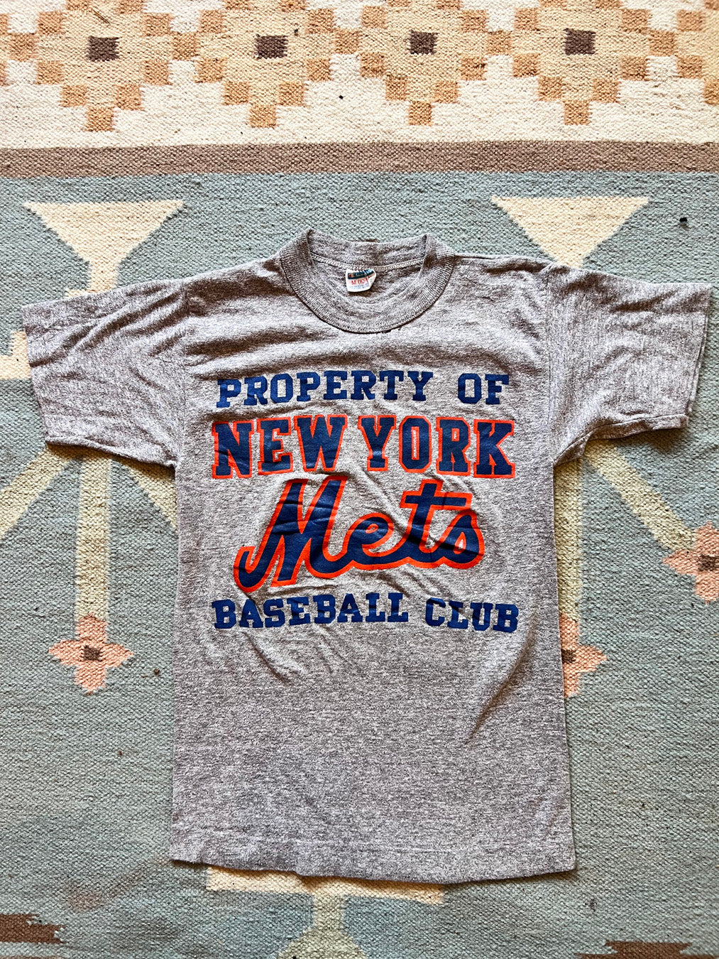 80s New York Mets Fever Glitter Iron On t-shirt Small - The