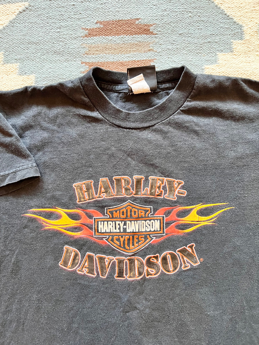 2000s Harley Davidson Flame T-Shirt